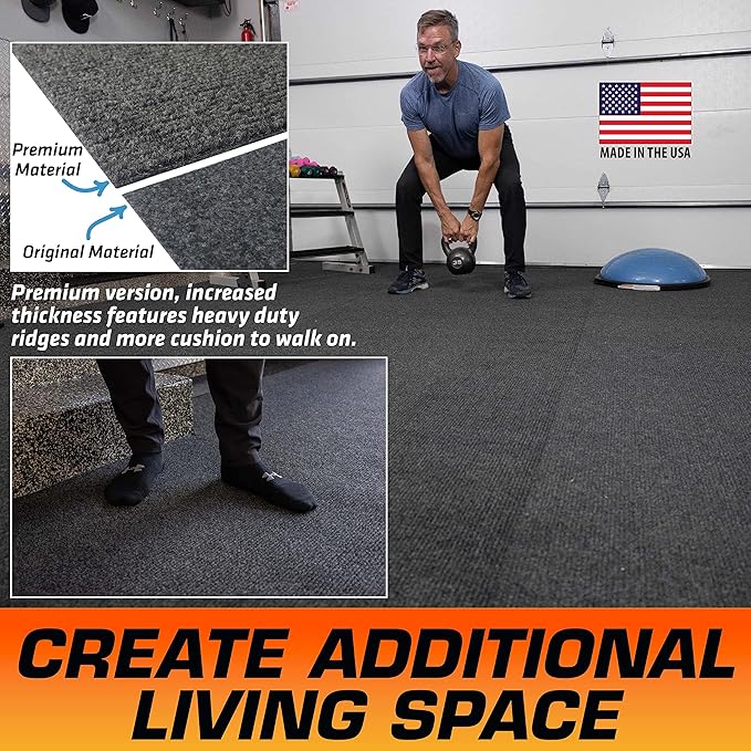 Armor All Premium Garage Floor Mat, Increased Thickness & Cushion, Protects - Image 4