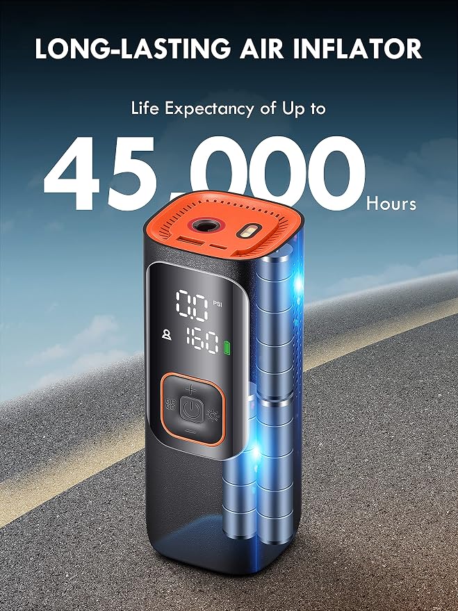 Tire Inflator Portable Air Compressor - Image 3