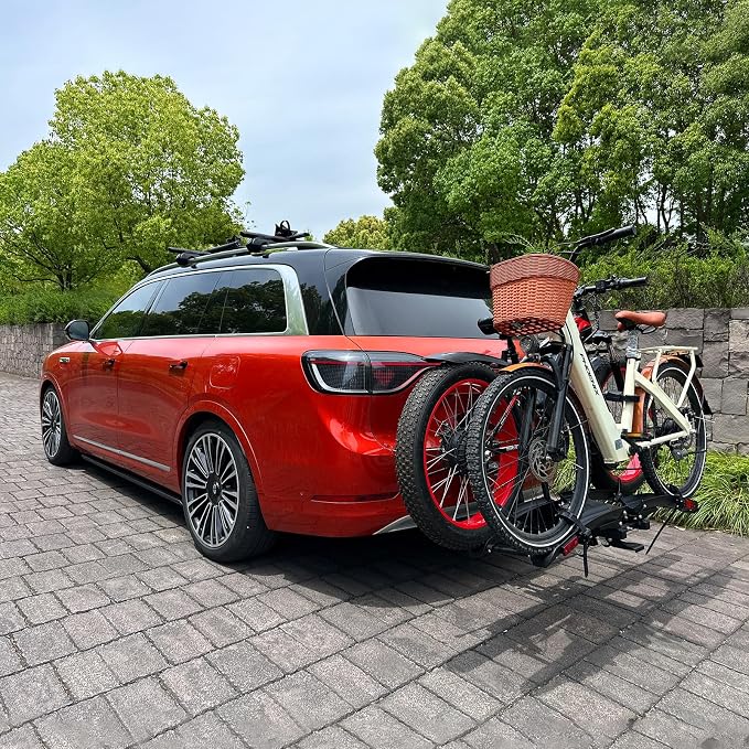 Foldable Electric Bike Rack Hitch Mount - Image 8