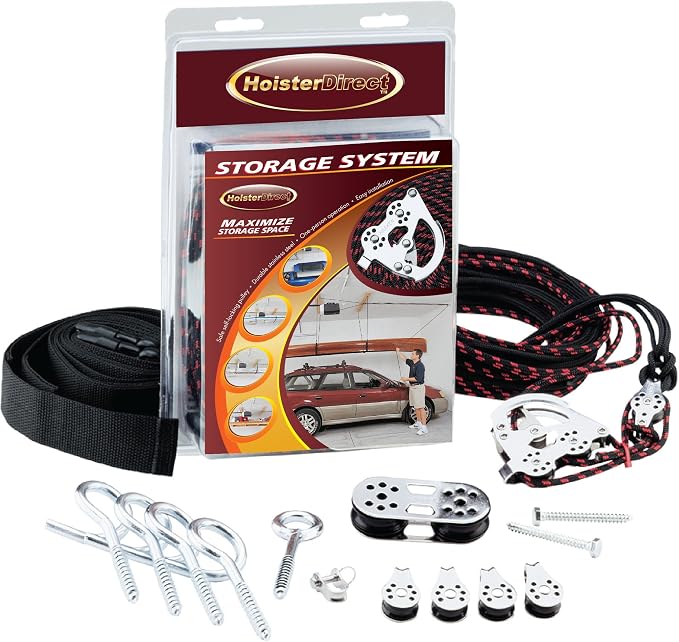 Hoister Direct- Jeep Hardtop Overhead Garage Storage Hoist by Hoister+Direct