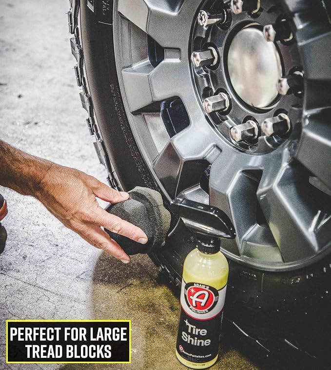 Adam's SiO2 Infused Tire Shine Plus 16oz - Image 7