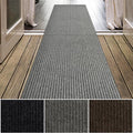 iCustomRug Spartan Weather Warrior Indoor/Outdoor Utility Ribbed Carpet Runner by iCustomRug