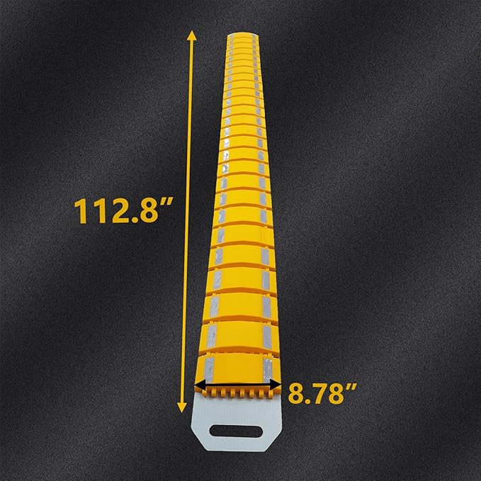 10ft Portable Speed Bump Plastic Humps - Image 5
