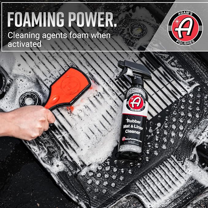 Adam's Polishes Rubber Mat & Liner Cleaner 2-Pack Protectant & Rubber Floor Mat - Image 6