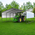 20x20 Metal Carports Heavy Duty by LANDTOP