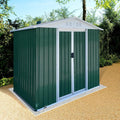6x4 FT Outdoor Metal Storage Shed, Waterproof Outside Garden Sheds w/Lockable by Unknown