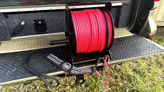 DOWN UNDER OUTDOORS Game/Log/4x4 Recovery Kit, Deer Drag, 650 ft of 9/32” Winch - Image 7