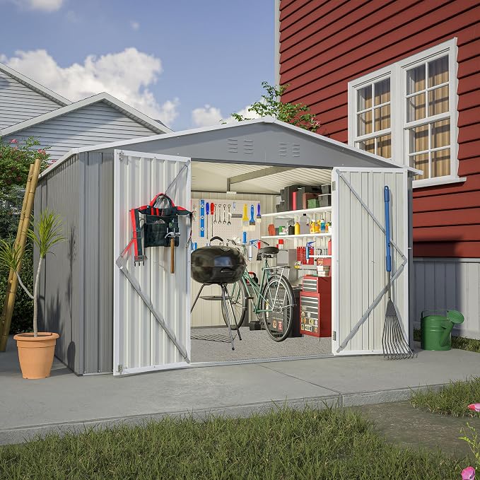 10X8 FT Outdoor Tool Storage Shed - Image 7