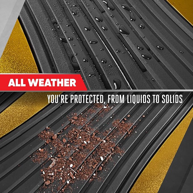 Motor Trend ChromeTech Car Floor Mats Full Set - Image 5