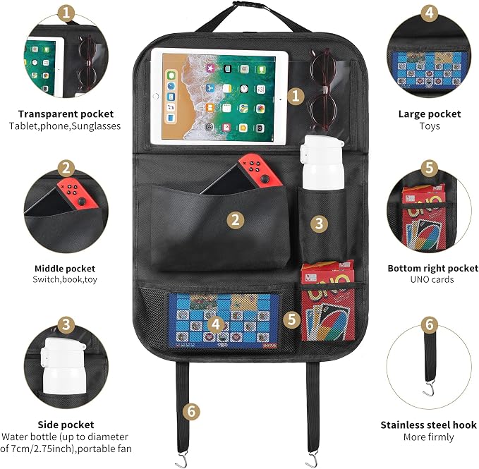 LUCMO Car Backseat Organizer - Image 2