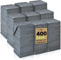 Microfiber Cleaning Cloths Bulk-400 Pack, Ultra Absorbent Wash Cloths, by TEAWOO