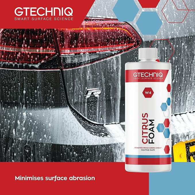 Gtechniq - W4 Citrus Foam - High Content Foaming Agent, Removes Dirt and Road - Image 2