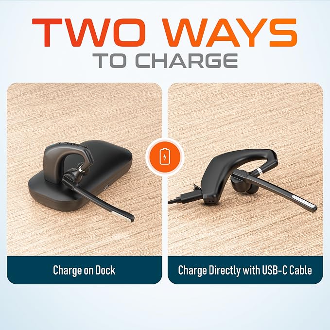 Delton Wireless Headset for Computer - Image 6