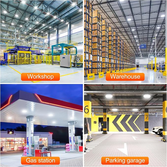 BBESTLED LED Canopy Light with Photocell, 36W 48W 60W Adjustable, ETL&DLC - Image 9