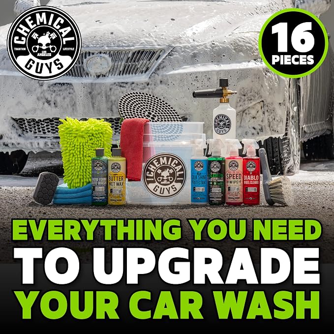 Chemical Guys HOL169 16-Piece Arsenal Builder Car Wash Kit - Image 2