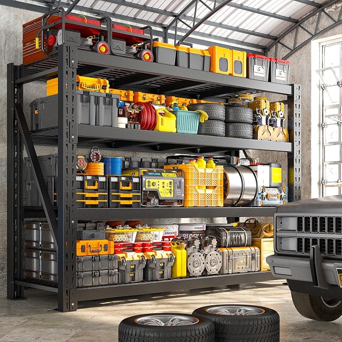 Bepatio 11000LBS Garage Shelving Heavy Duty, Industrial Shelving - Image 8