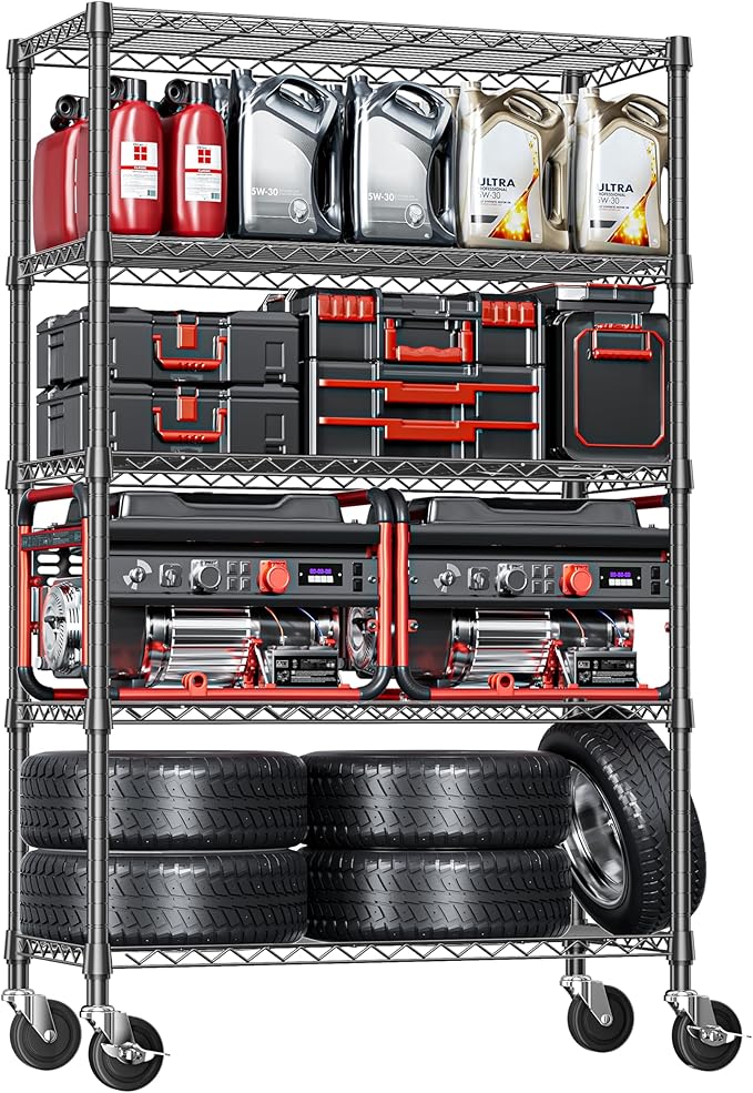 IZEUK 5-Tier Storage Shelving Unit by Unknown