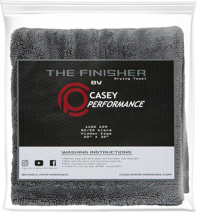 Car Drying Towel by Casey+Performance