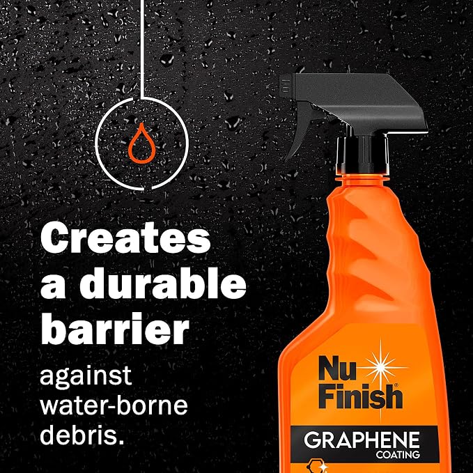 Nu Finish Water-Repellent Ceramic and Graphene Technology Vehicle Finishing Kit - Image 3
