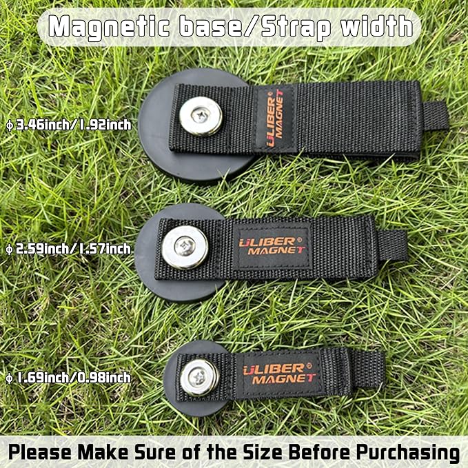 ULIBERMAGNET Strong Magnetic Storage Hooks, Heavy Duty Magnetic Garage Storage - Image 3