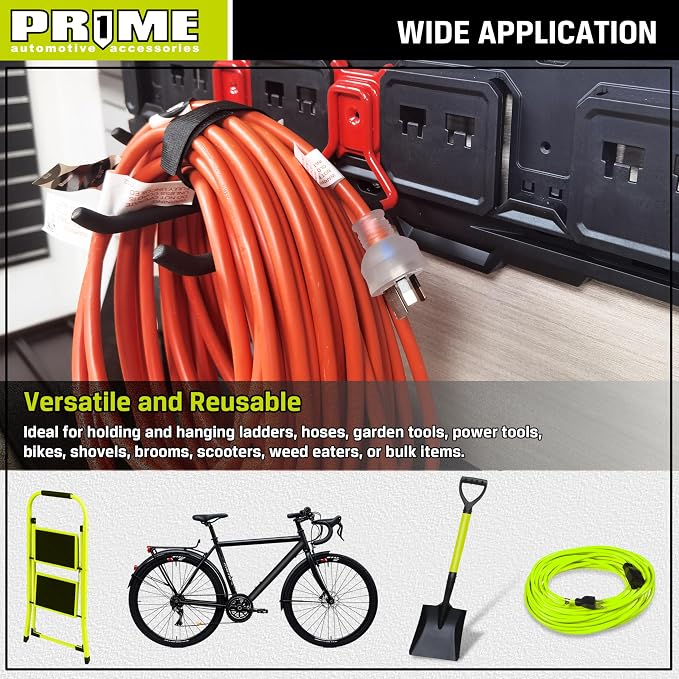 Prime 1 PR1ME Heavy Duty Wall Mount Hook, 7.5 inch Utility Wall Storage Hook - Image 7