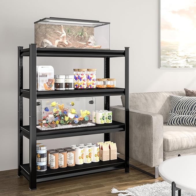40in Wide Garage Shelving Heavy Duty，2000lbs Large Loads Adjustable Garage - Image 8