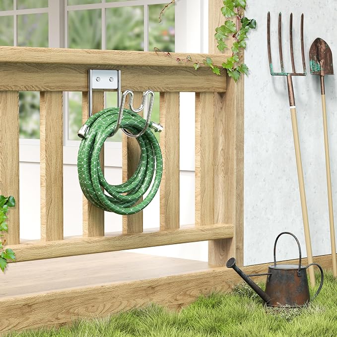 Stainless Steel Garden Hose Holder - Image 6