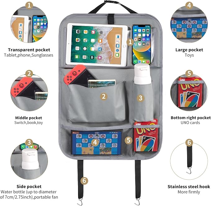 LUCMO Car Backseat Organizer - Image 2