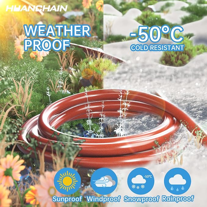 huanchain 75 Foot 16/3 Gauge Outdoor Extension Cord Waterproof, Flexible - Image 6