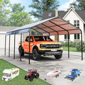 STHOUYN Car Ports 12x20 Heavy Duty Metal Carport Kit, UPF50+ UV Protection by STHOUYN