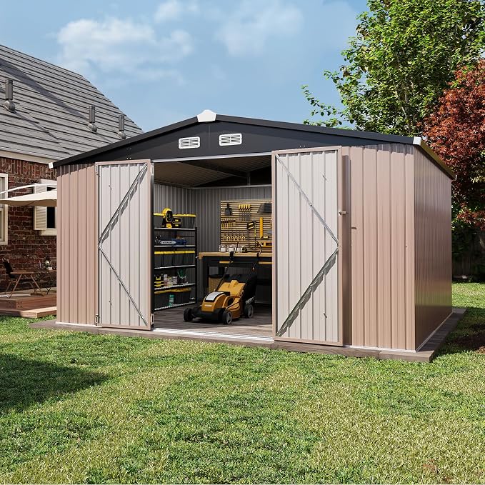 Aoxun 12x10 FT Shed Outdoor Storage Shed - Image 5