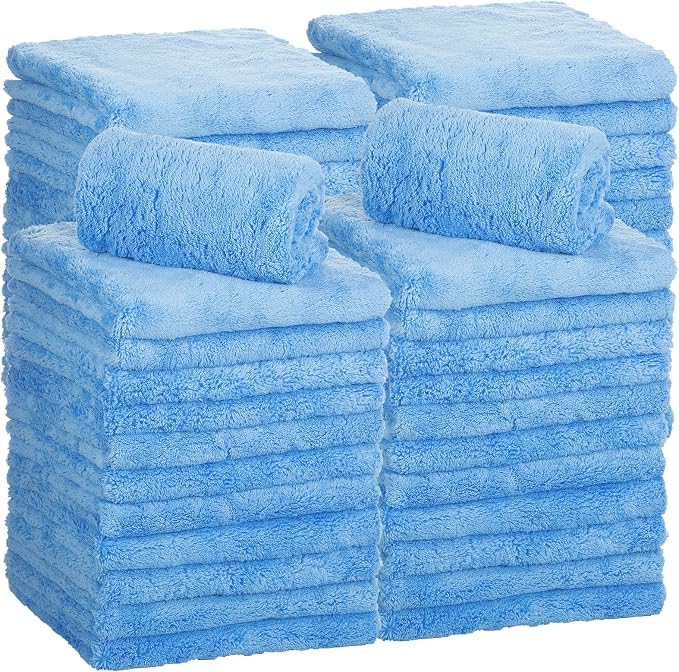 Shimeyao 30 Pcs Edgeless Microfiber Plush Towels by Shimeyao