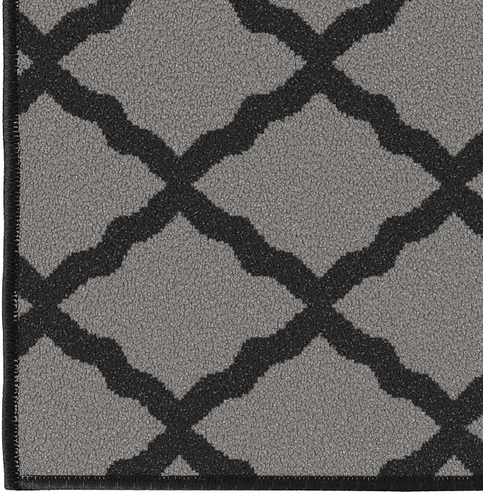 Ottomanson 3'3" x 5' Rugs for Living Room Trellis Area Rug for Bedroom - Image 8