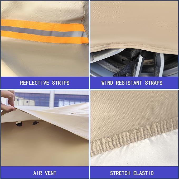 Heavy Duty Outdoor Car Cover Custom Fit - Image 3