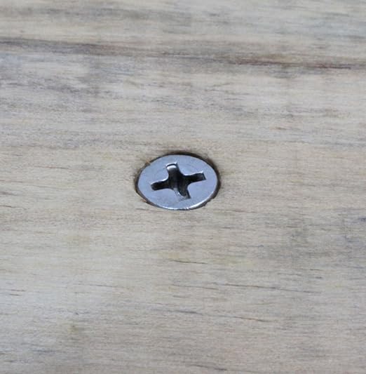 Bolt Dropper No. 8 x 3/4" Stainless Steel Flat Head Phillips Wood Screw - Image 6