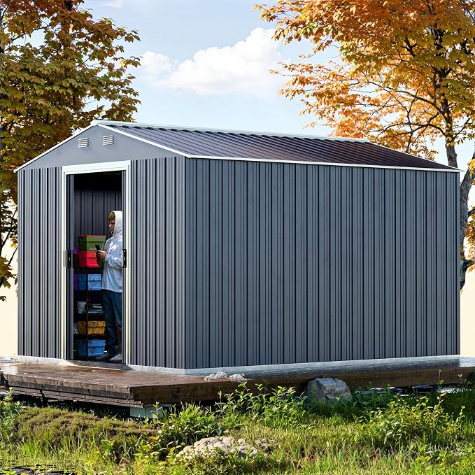 Metal Shed 8x10x6 FT - Image 8