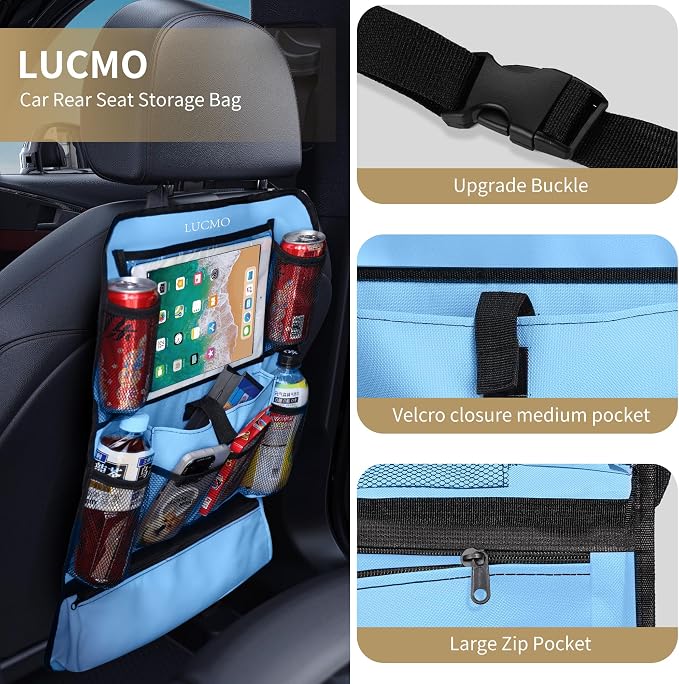 LUCMO Car Backseat Organizer - Image 2