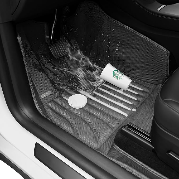 Extreme Coverage Floor Mats for Tesla Model Y – Full 360° Cabin Protection - Image 7