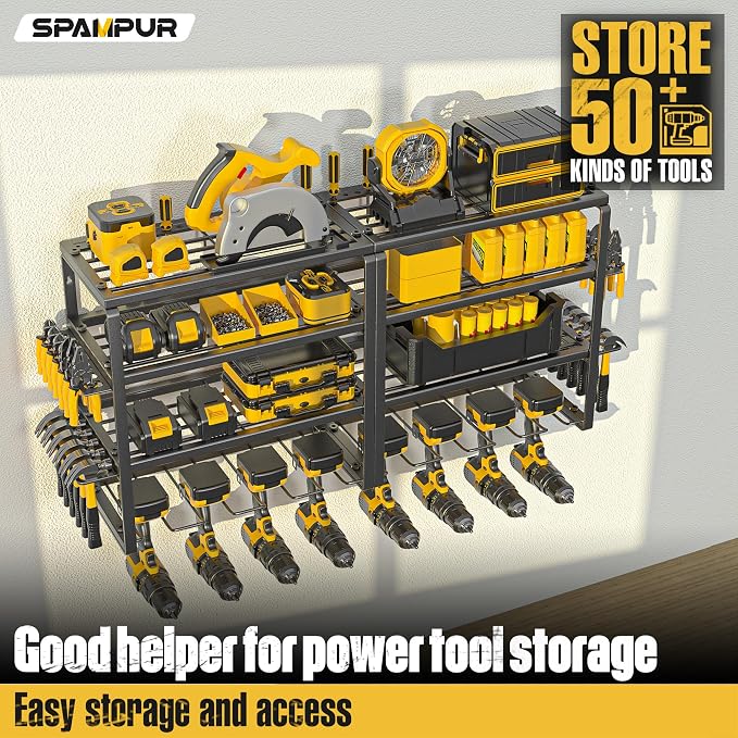 Power Tool Organizer, 15 Min Quick Assembly & Max 420lbs load by Heavy Duty - Image 4