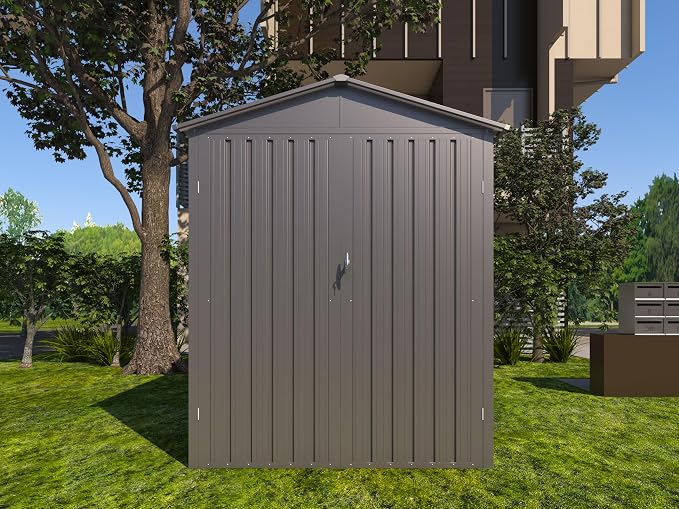 Motorcycle Steel Storage Shed - Image 5