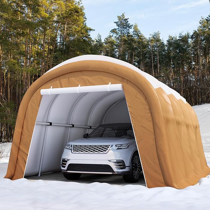 SUNBURY Carport, 10x20 FT Heavy Duty Canopy, Portable Garage - Image 5