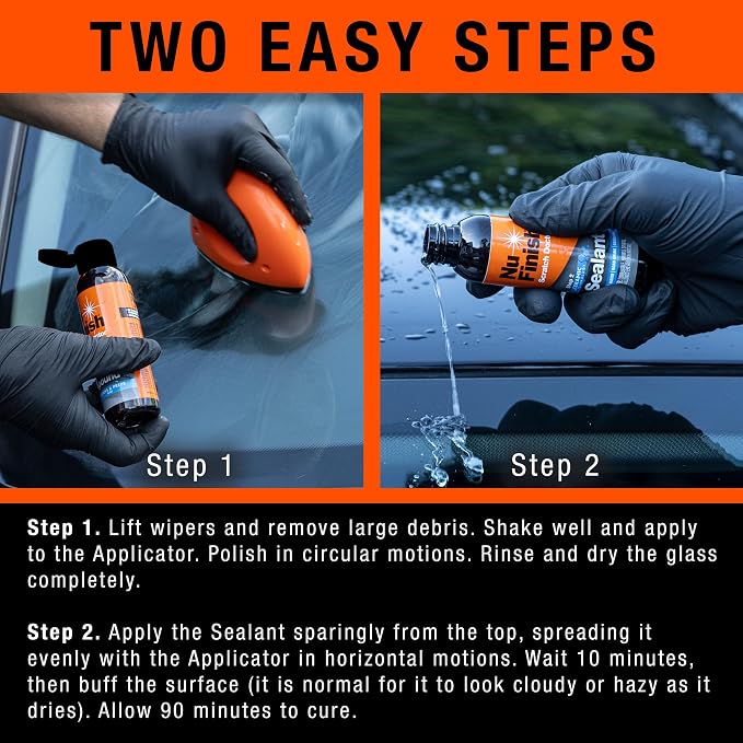 Nu Finish Glass Restore & Repel Kit, Two Step Regimen - Image 3