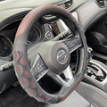 PINCTROT D Shaped 14.5-15 Inch Steering Wheel Cover Great Grip by PINCTROT