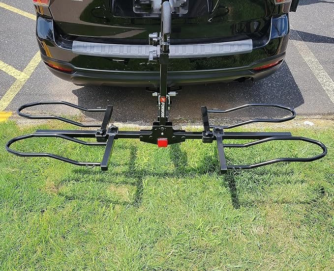 FORWODE Hitch Mount Bike Rack Fits 2 X 80 lbs Bicycle, Platform Bike Rack - Image 6