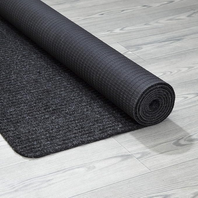 Ottomanson 5' x 6'6" Mud Mat Area Rug Scraper Carpet - Image 8