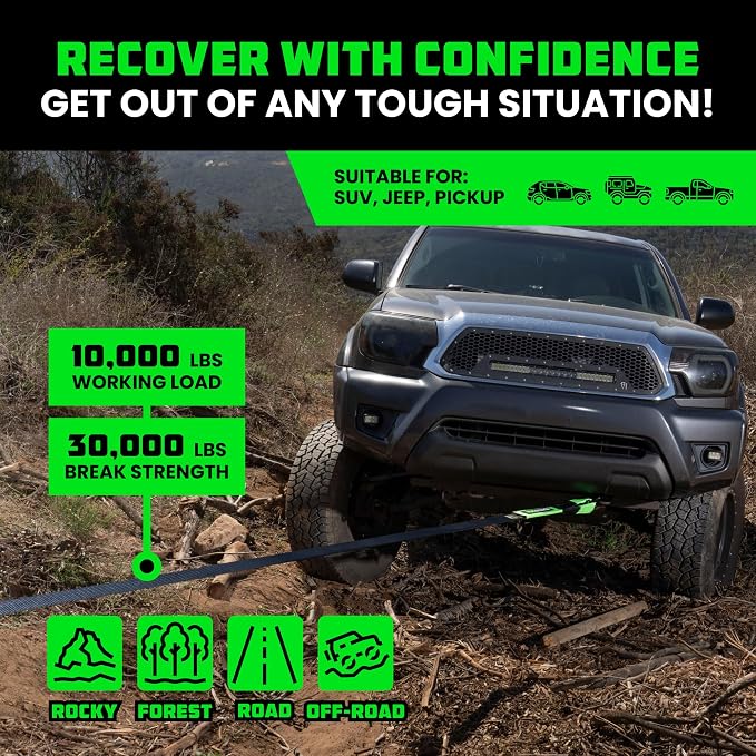 Rhino USA Recovery Tow Strap - Image 4