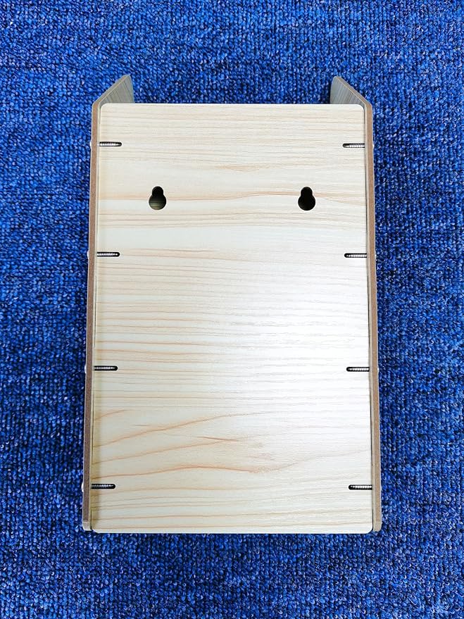 6-Tier Hanging Wooden Sandpaper Storage Holder, Sandpaper Organizer - Image 7