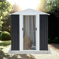 5X3 FT Outdoor Storage Shed, Waterproof Metal Garden Sheds w/Lockable Sliding by Unknown