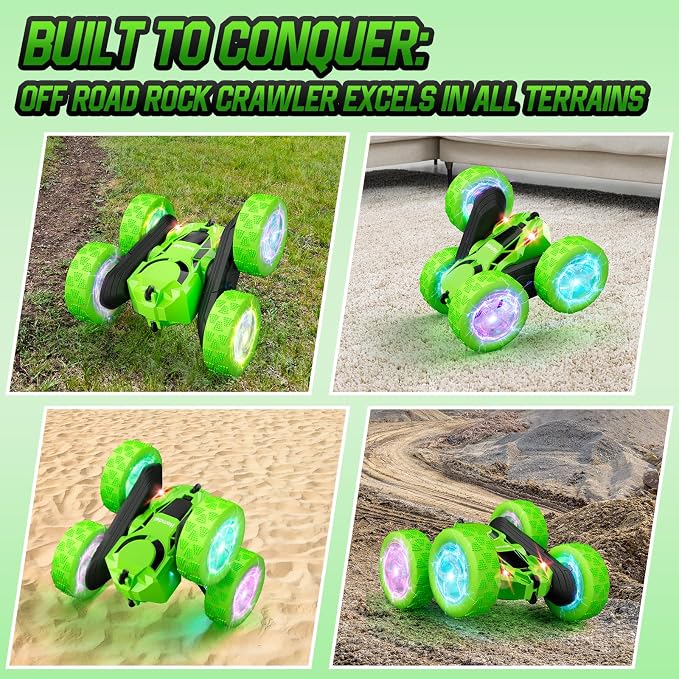 Remote Control Car, 360° Rolling Rotating 2.4GHz 4WD RC Cars - Image 6