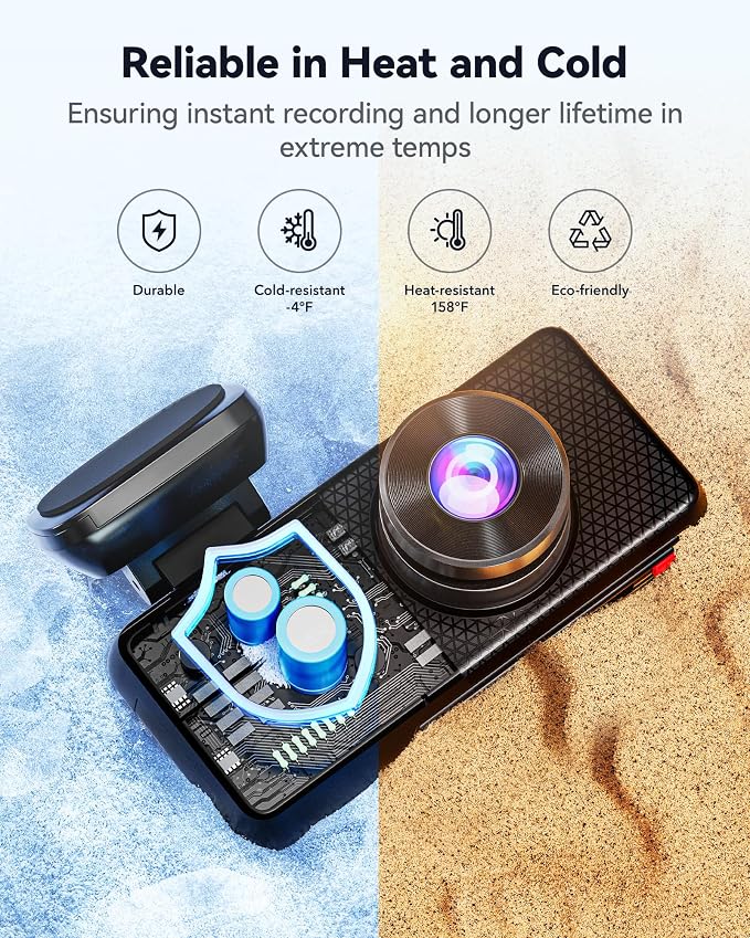 REDTIGER F17 Elite 4K 3 Channel Dash Cam, STARVIS 2 IMX678 & IMX675, 128GB Card - Image 8